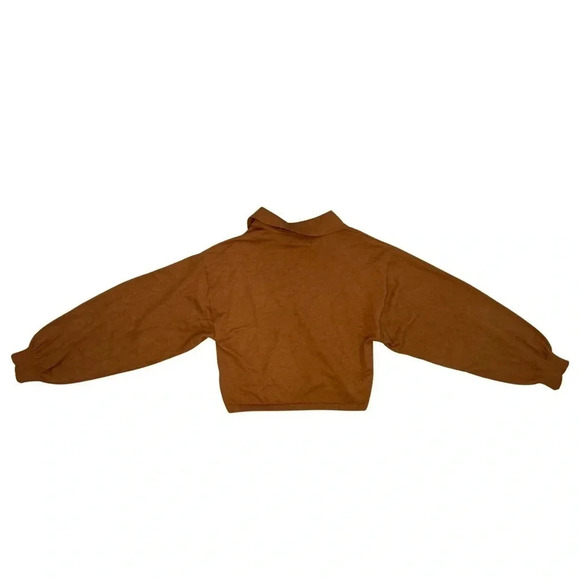 Truth by Republic  Knit Top / Sweater | Copper Brown | Size Large - Picture 3 of 6